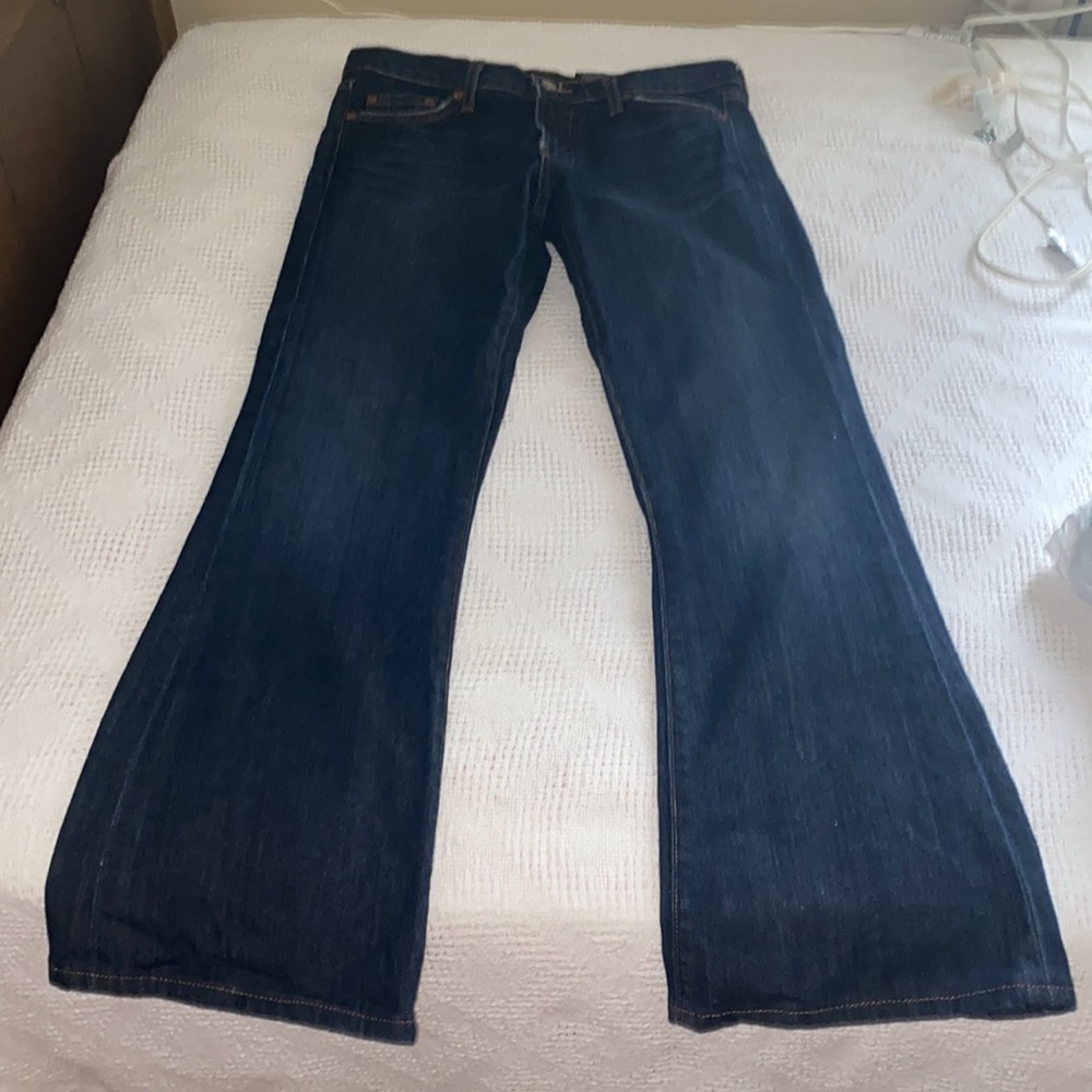 Vintage Red Engine Jeans 28”